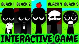 Sprunki Interactive - Black But All Version