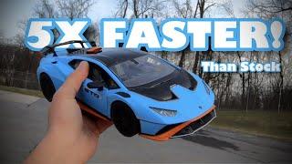 Rastar Lamborghini STO Part 5 Speed Run - Not Slow Anymore - Toy Grade To Hobby...ish Grade Series