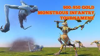 900-950 Gold Monstrous Infantry Tournament. Total War Warhammer 3