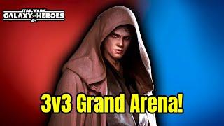 3v3 Grand Arena Speed-Run Is Back! Can Lord Vader Carry Us To Victory??