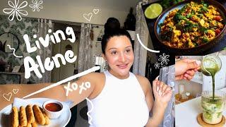 Living Alone Diaries  | Amazon Haul | Cooking Recipe & Life Update | Tanya Chauhan Vlogs 2024