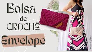 Vídeo Aula Bolsa/Clutch Envelope fácil em fio náutico