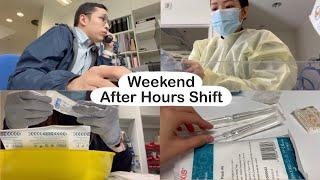 Life as a doctor in Australia: FIRST Weekend After Hours Shift!