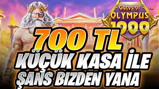 GATES OF OLYMPUS 1000 TÜRKÇE  700₺ KÜÇÜK KASA İLE KAZANÇ TAKTİĞİ!