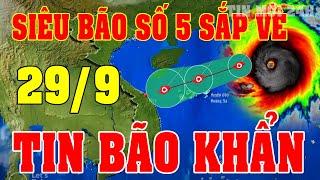 Tin bão Mới Nhất | Dự báo thời tiết hôm nay ngày mai 29/9 |  thời tiết 3 ngày tới #thoitiet