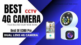 V380 Pro 4G SIM Support Dual Lens Smart WiFi Cctv Camera In BD