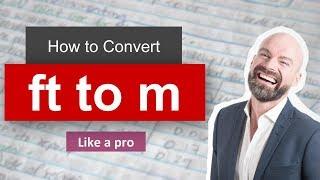  Convert Foot to Meter (ft to m) - Formula, Example, Convertion Factor