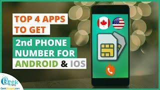 Top 4 Temporary Burner Number Apps [2nd PHONE NUMBER]