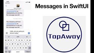 How To Send Messages to Phone Numbers in SwiftUI
