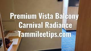 Carnival Radiance Premium vista balcony