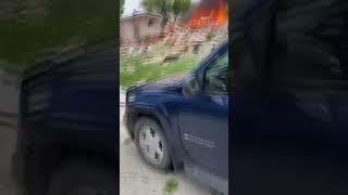 Video shows aftermath of a house explosion in Winnipeg