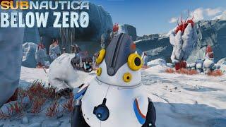 Subnautica Below Zero How to get Snow Stalker Fur with the Spy Pengling