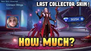 HOW MUCH IS CECILION COLLECTOR SKIN CRIMSON WINGS? GRAND COLLECTION EVENT - MLBB