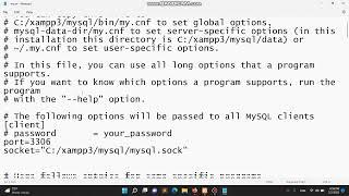 [SOLVED] MySQL port number change