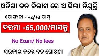 odisha job vacancy 2025/odisha job