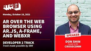 AR OVER THE WEB BROWSER - Using AR.js, A-Frame, and WebXR