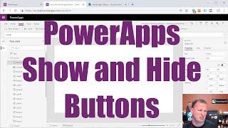 PowerApps Hide Button Based on User and other fun