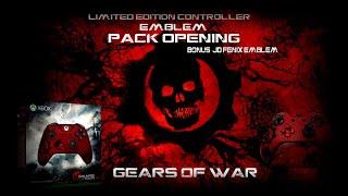 Gears of War 4 Limited Edition Crimson Omen Controller Rewards | Bonus: JD Fenix Emblem