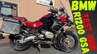 80,000 Mile BMW R1200GSA Adventure Test Ride!  The bike built to DO IT ALL!