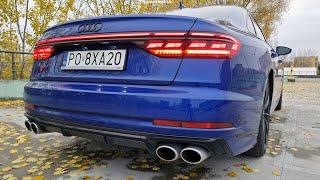 Audi S8 4.0 TFSI V8 571 Exhaust sound, Sound, Acceleration, Start up sound, Revs, Launch Control