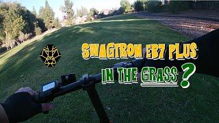 SWAGTRON EB7 PLUS Electric Bike Affordable: DOES IT HANDLE GRASS?