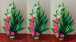 diy easy paper flower bouquet / diy paper flower bouquet easy / handmade flower bouque art