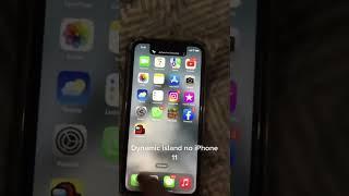 dynamic Island iphone 12 , iphone 11 ,iphone 13