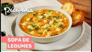 SOPA DE LEGUMES: A melhor pedida pro inverno!