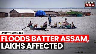 Assam Floods | Over 6 Lakh Affected | IAF Airlifts 12 Stranded Fishermen | Top News | Assam News