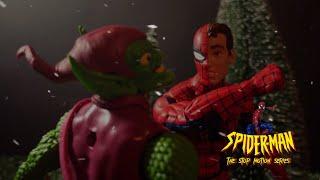 Spiderman Vs The Green Goblin! Spider-Man The Stop Motion Series S1 Ep1