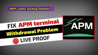 Solve apm terminal withdrawal problem | apm terminals earning app real or fake | APM terminals