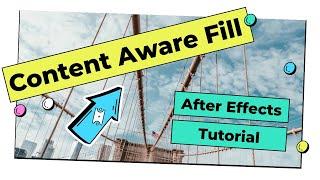 Content Aware Fill - After Effects Tutorial | Rees3D.com