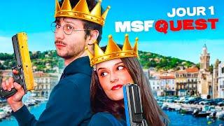 On remet notre titre en jeu ! #01 - MSF QUEST (course d'orientation jour 1)