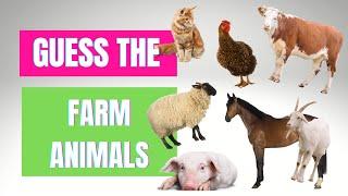 Guess the Farm Animal Noise Game | Animal Quiz