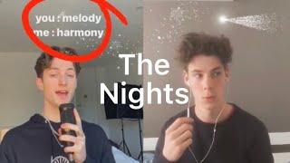 Avicii - The Nights "melody, harmony" challenge (cover)