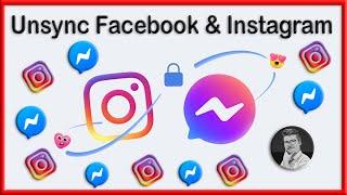 How to Unsync Profile Photo from Instagram | Disconnect Instagram from Facebook