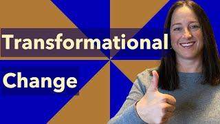 Transformational Change Process - When HR is Leading