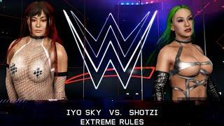 WWE 2k23 Iyo Sky vs Shotzi