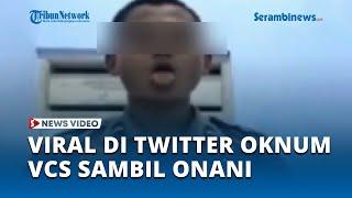Lagi lagi Oknum, Kali ini Viral di Twitter Video Pria Berseragam Polisi Melakukan Onani