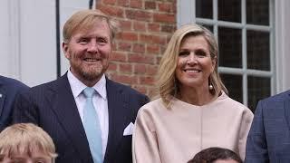 Koning Willem-Alexander en Koningin Maxima bezoeken Albany