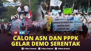 Tak Cuma di Jakarta, Ribuan CASN-PPPK di Penjuru RI Juga Demo Tolak Kebijakan Menpan-RB Hari Ini