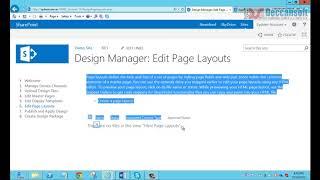 SharePoint Tutorial | Custom Page Layout