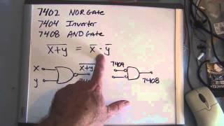 DeMorgan's Theorems Tutorial