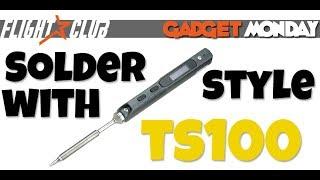 Sweetest Digital Soldering Iron Ever!  TS100