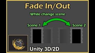 Unity How to Fade in/out while changing scene (2023 Tutorial)