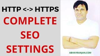 HTTP TO HTTPS SITE MIGRATION - Change setting for Google Analytics & Google search console