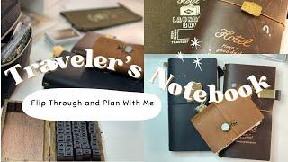 Traveler's Notebook Flip-Through | Journaling and Memory Keeping | Plan With Me | 2023