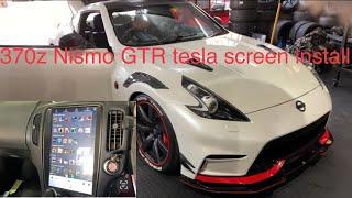 370z Nismo GTR Tesla style screen install.