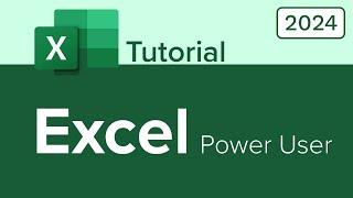 Excel Power User Tutorial