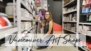 Art Shops in Vancouver Canada | Opus Art Supplies, De Serres